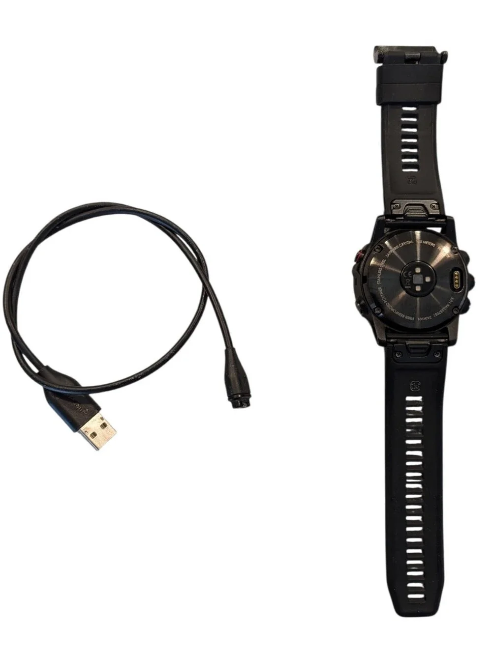 Garmin Fenix 5X Sapphire Slate Gray Multisport GPS Watch w/ Charger